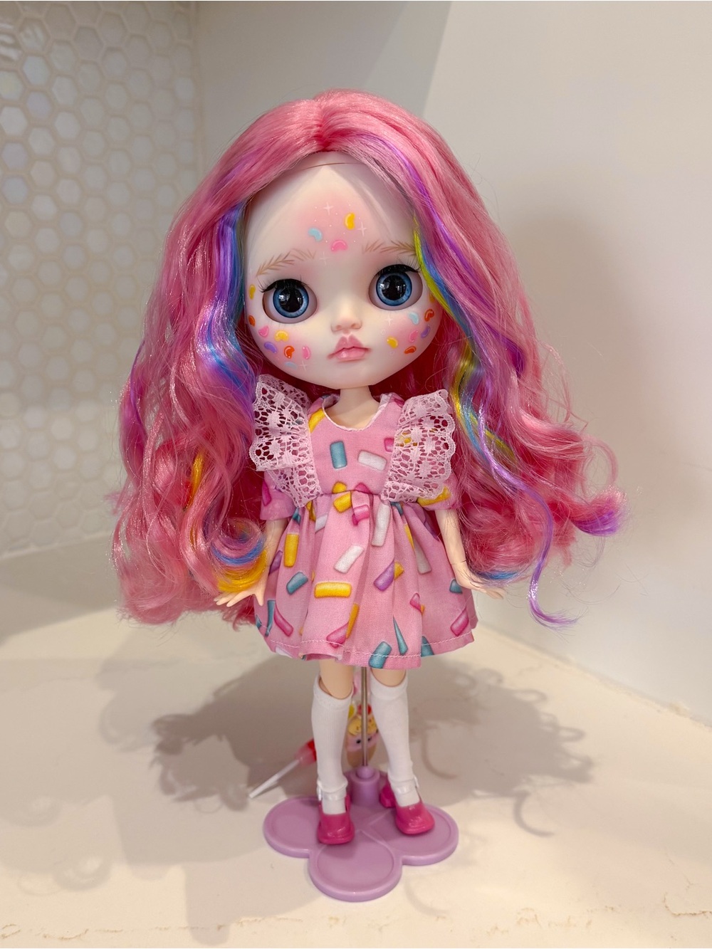 Custom OOAK Factory Blythe Doll 💖🍬🍭